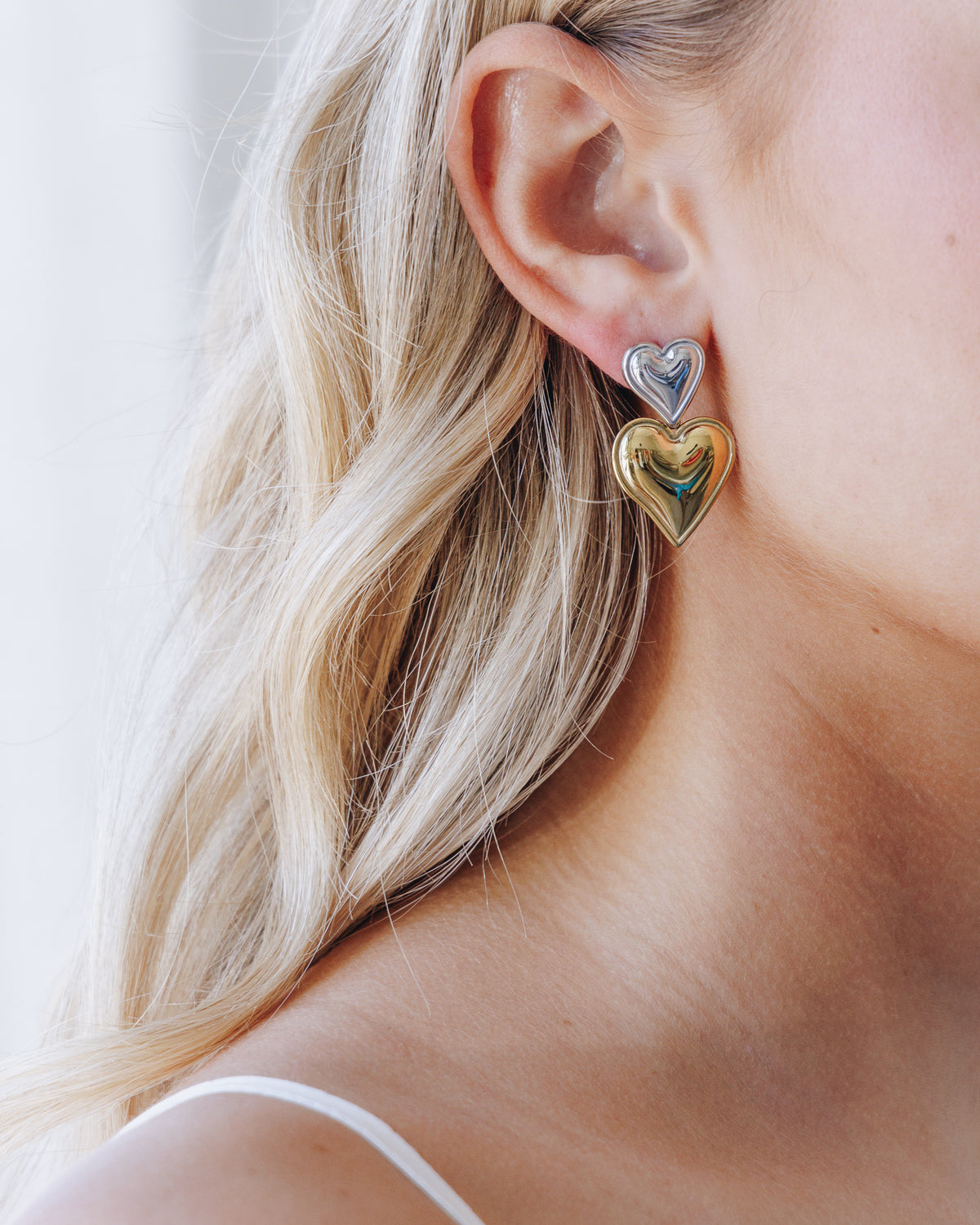 Brynn Heart Earring (SS)