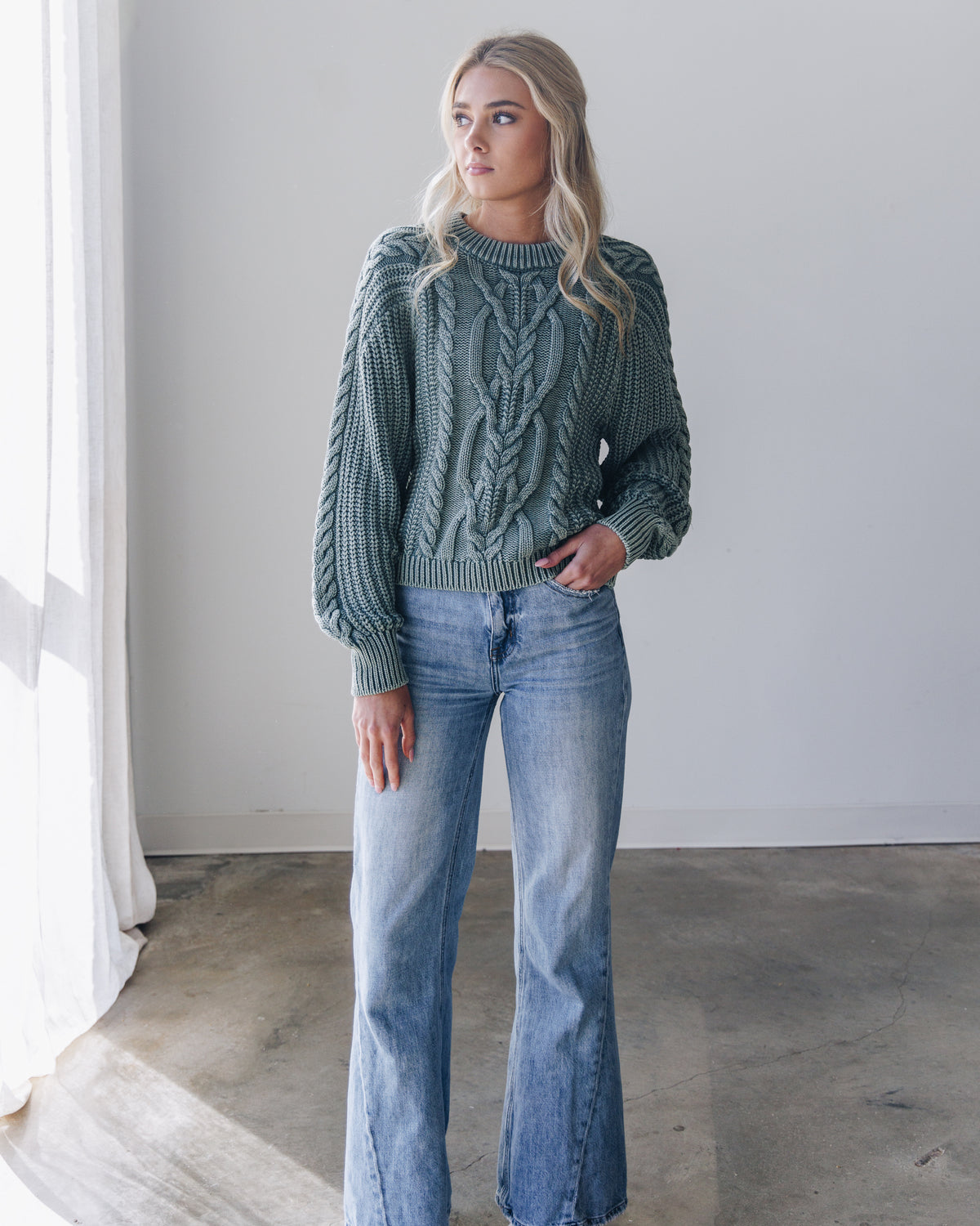 Frankie Cable Sweater