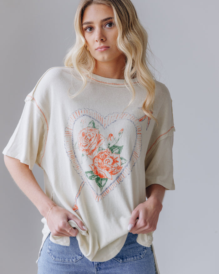 Love Rose Tee