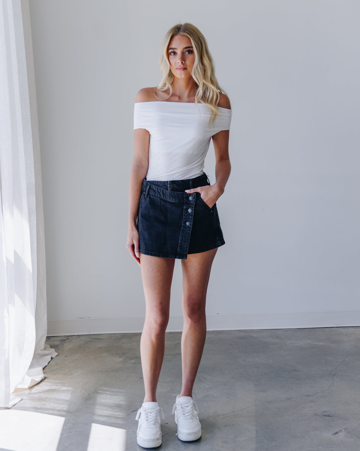 Wynne Denim Skirt