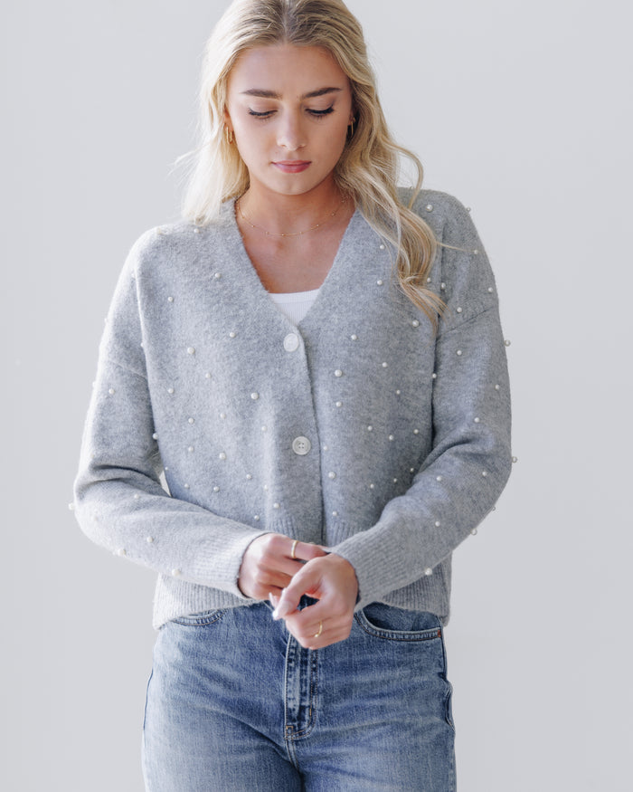 Christina Pearl Cardigan