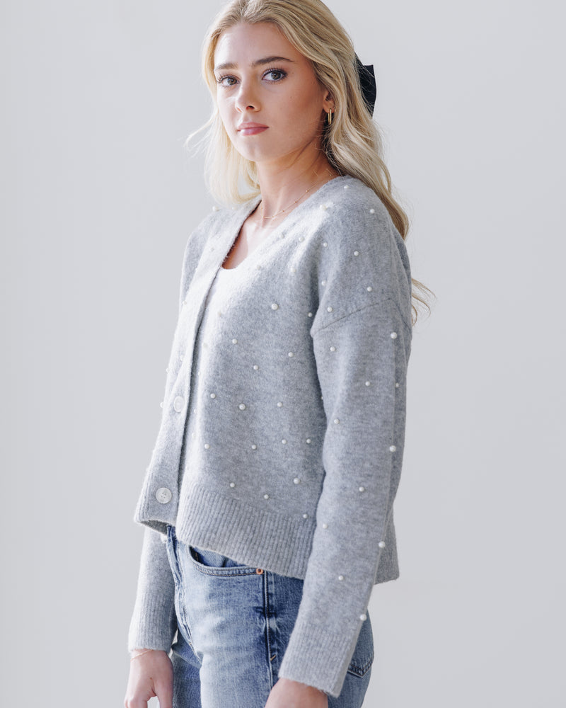 Christina Pearl Cardigan