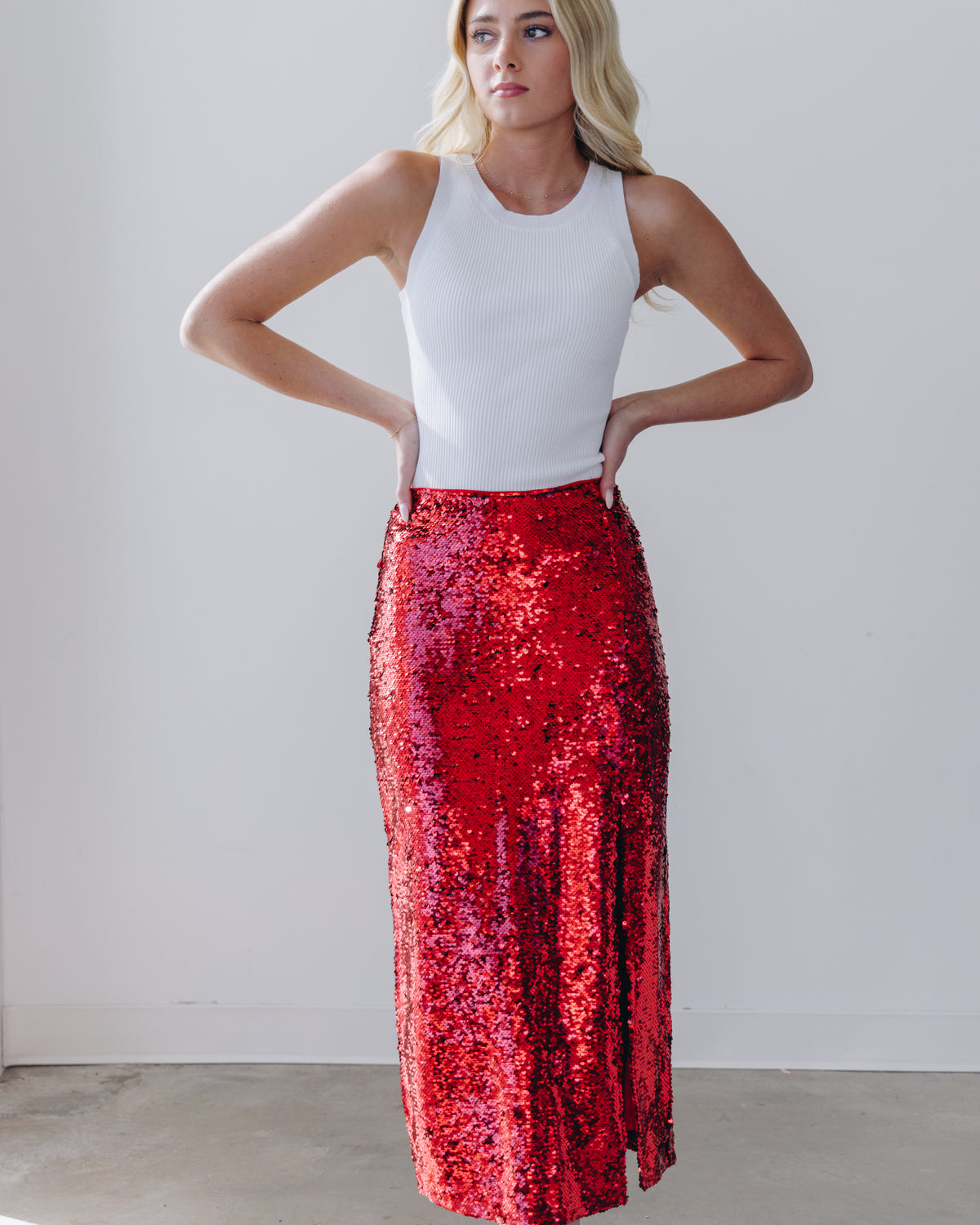 Shania Sequin Skirt