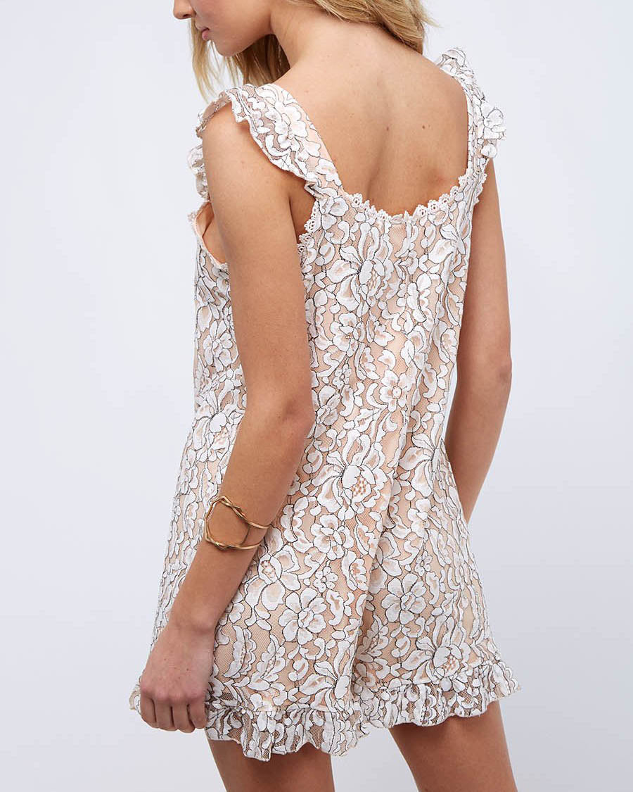 Jacqueline Lace Romper